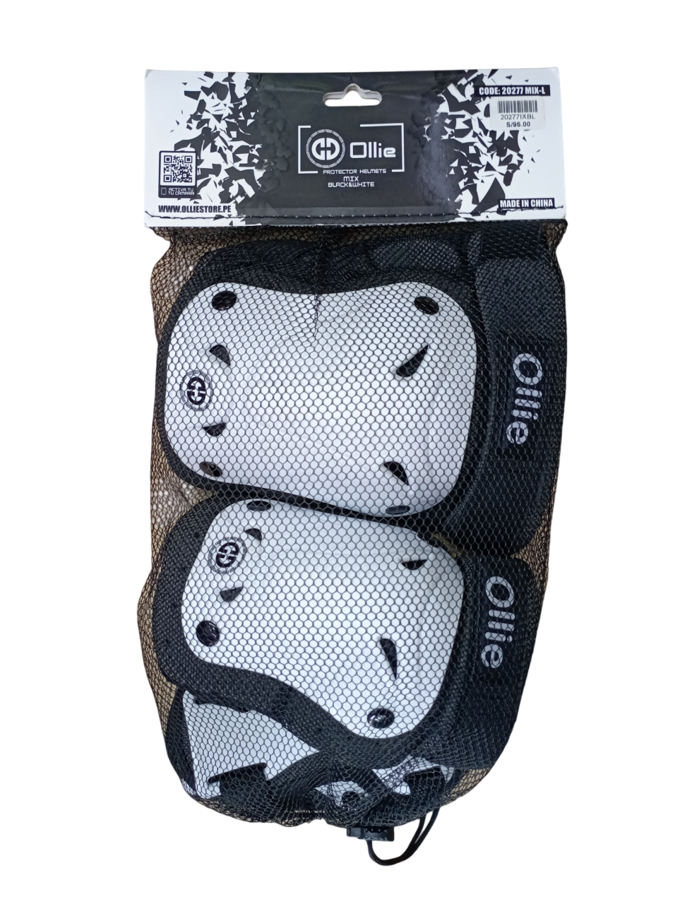 SET DE PROTECCION OLLIE IX WHITE