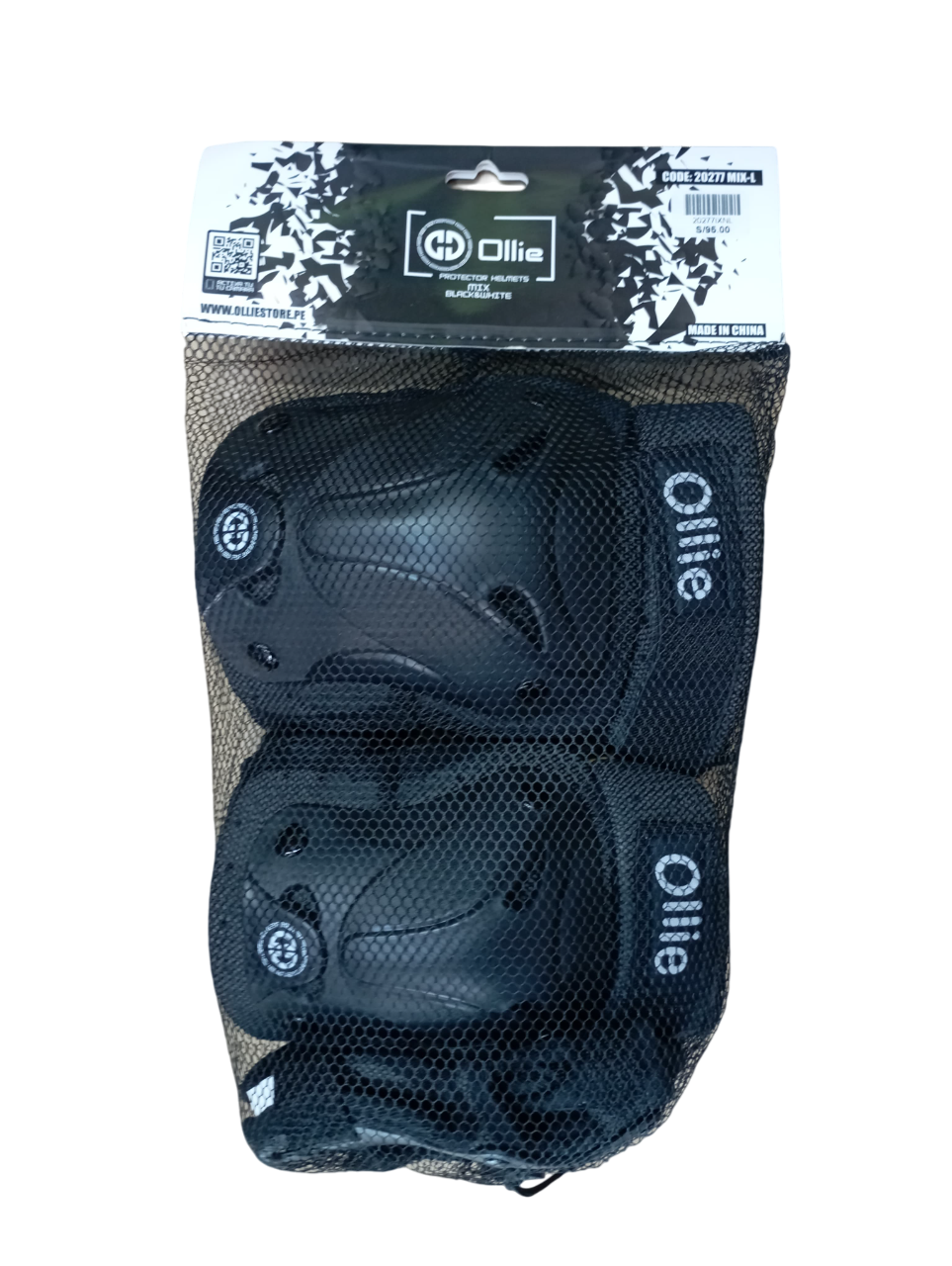 SET DE PROTECCION OLLIE IX BLACK