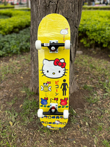 SKATE TRUCOS HELLOW KITY YELLOW