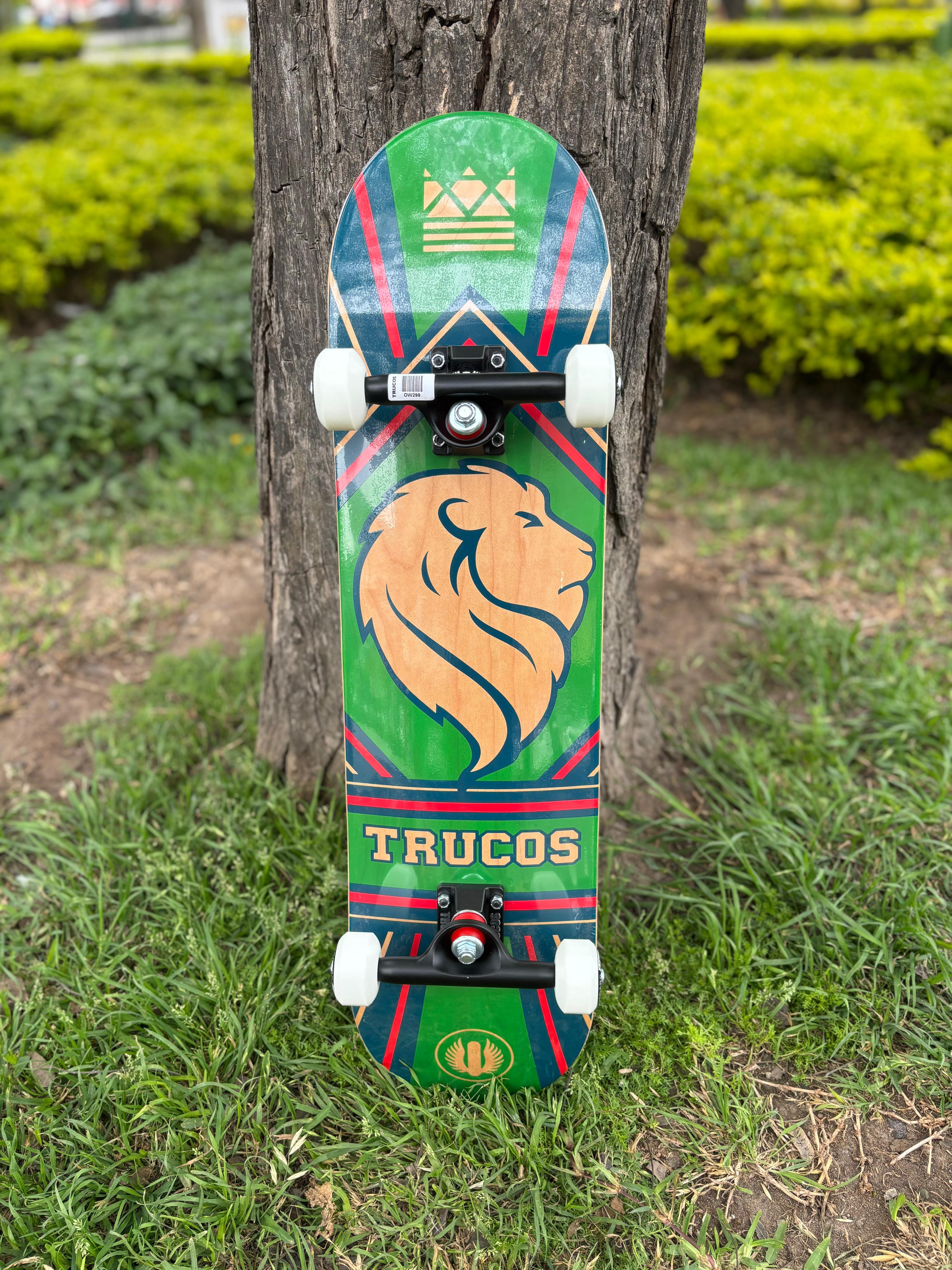 SKATE TRUCOS WOODEN LION