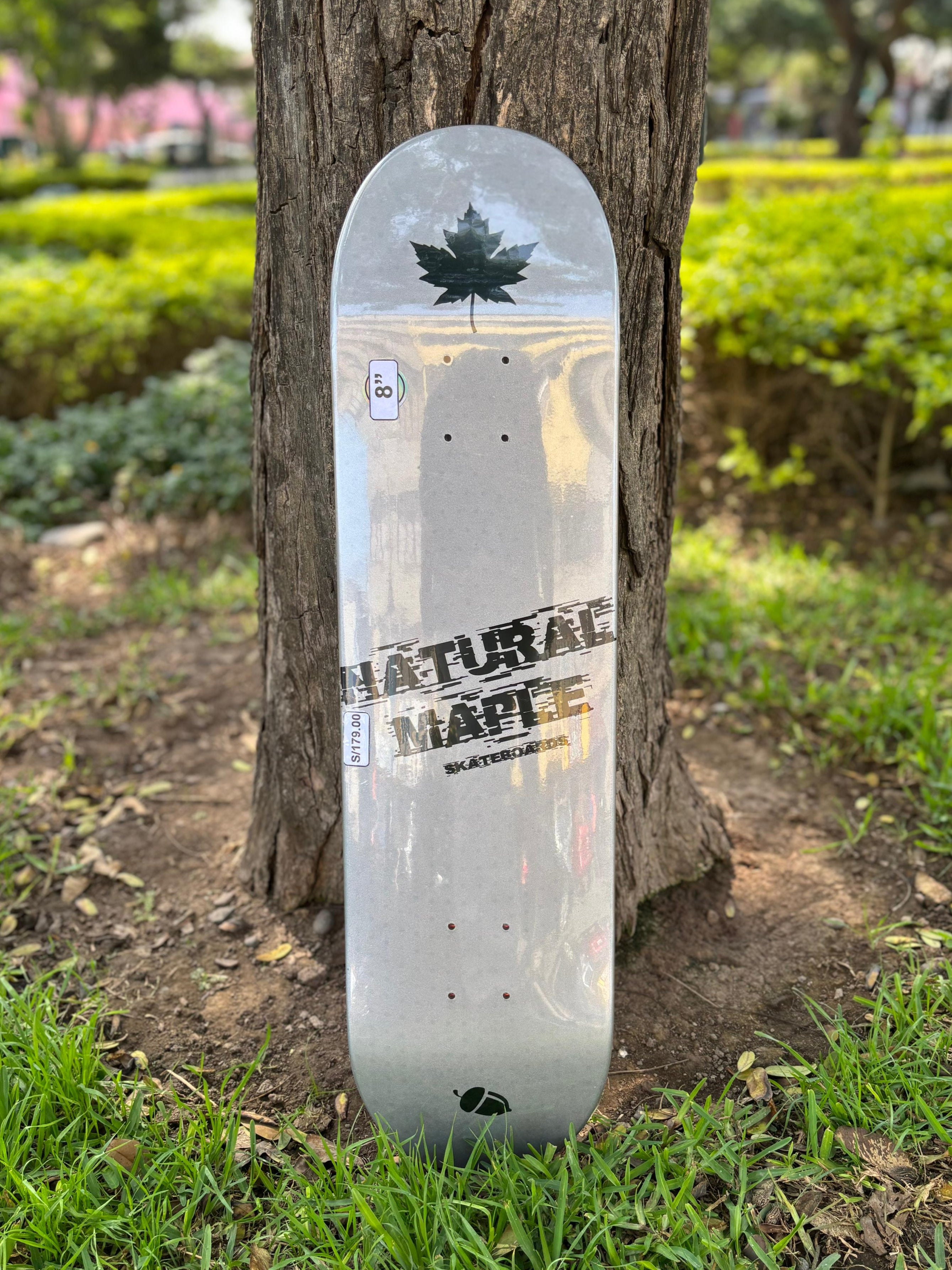 TABLA NATURAL GREY 8"