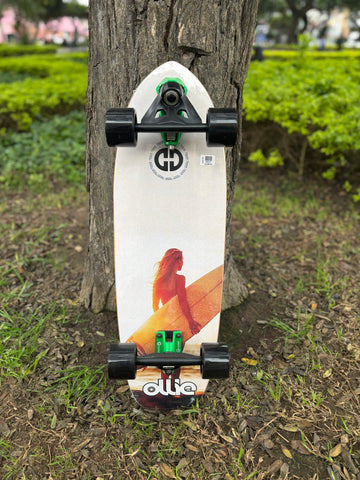 SURF SKATE OLLIE SAVARI