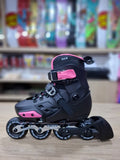 PATINES OKA LINEAL BLACK  FUCHSIA