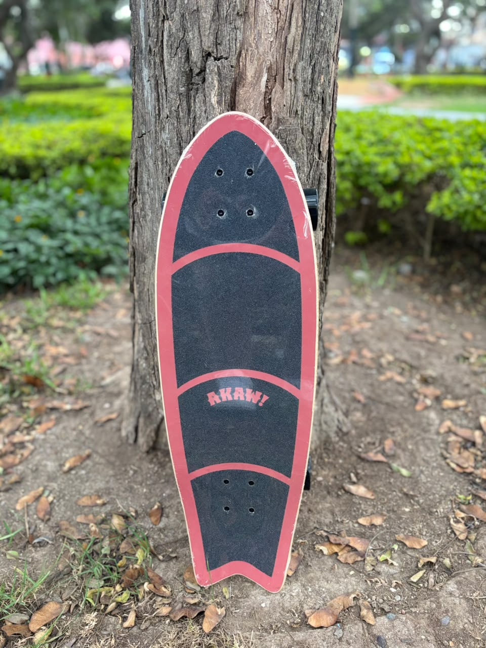 SURFSKATE AKAW! STREET CODE BROWN