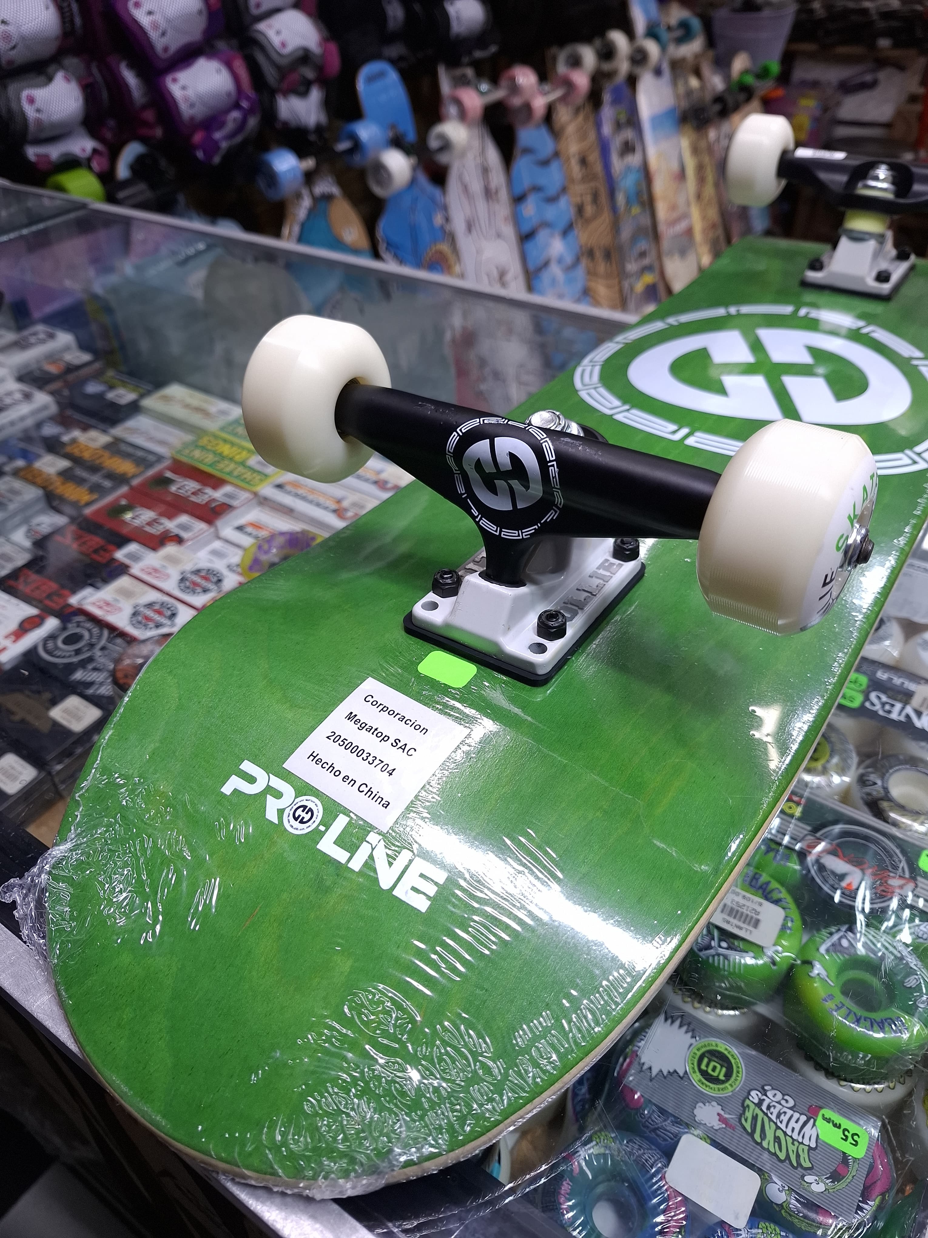 SKATE OLLIE SEMIPRO GREEN 8"