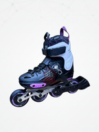 PATINES OKA LINEAL BLACK W PINK