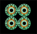 LLANTAS BACKLE FOSFORECENTES 53 MM
