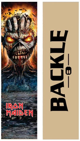 LIJA BACKLE IRON MAIDEN SKULL