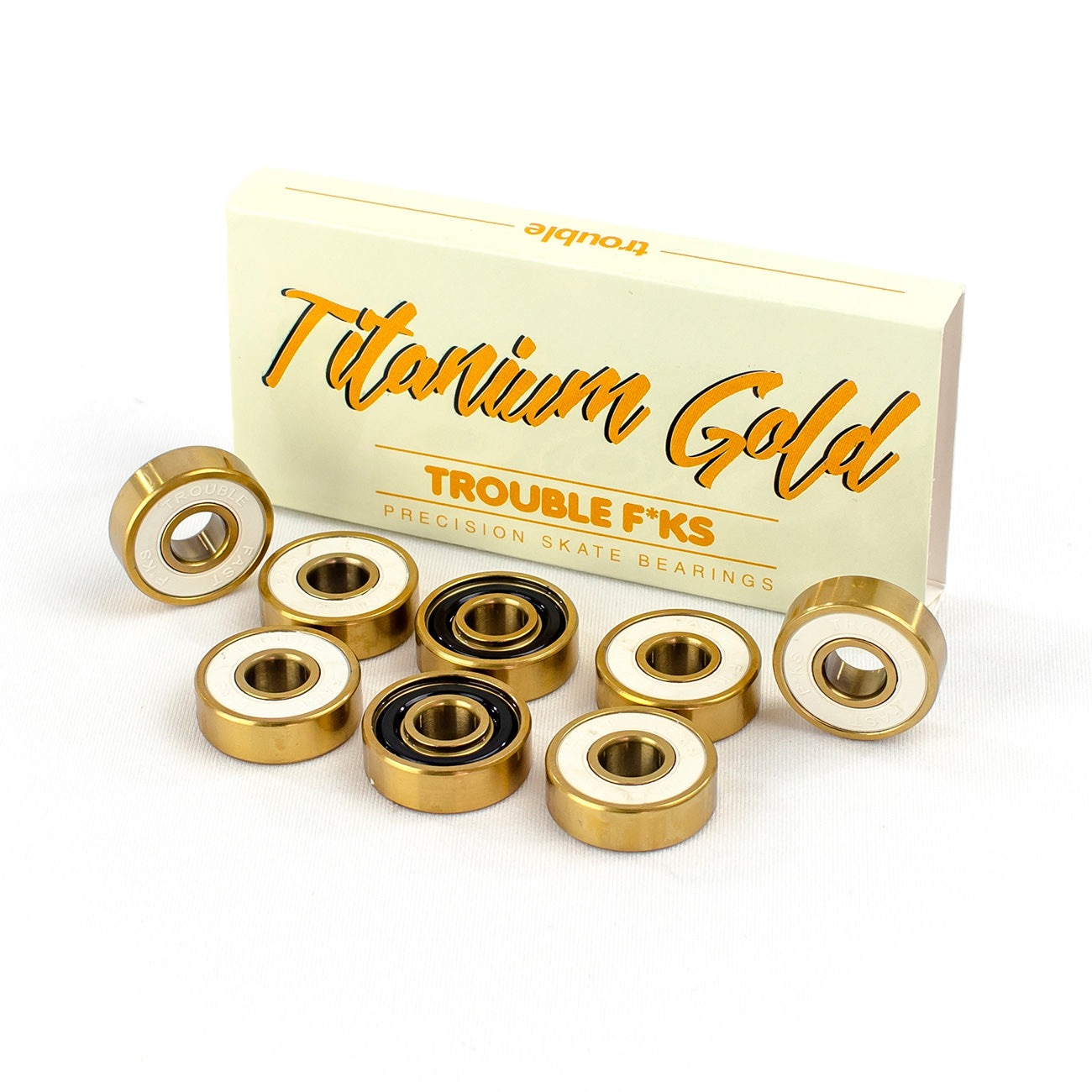 RODAJES TROUBLE TITANIUM GOLD